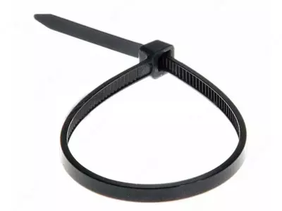 IEK qisqich 2 5x120 mm neylon qora (100 dona) -